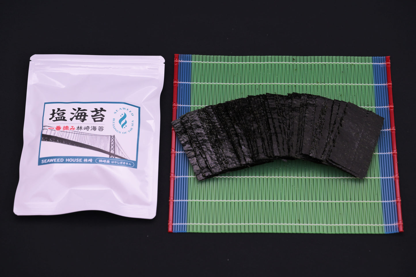 林崎産 塩海苔 seaweed house