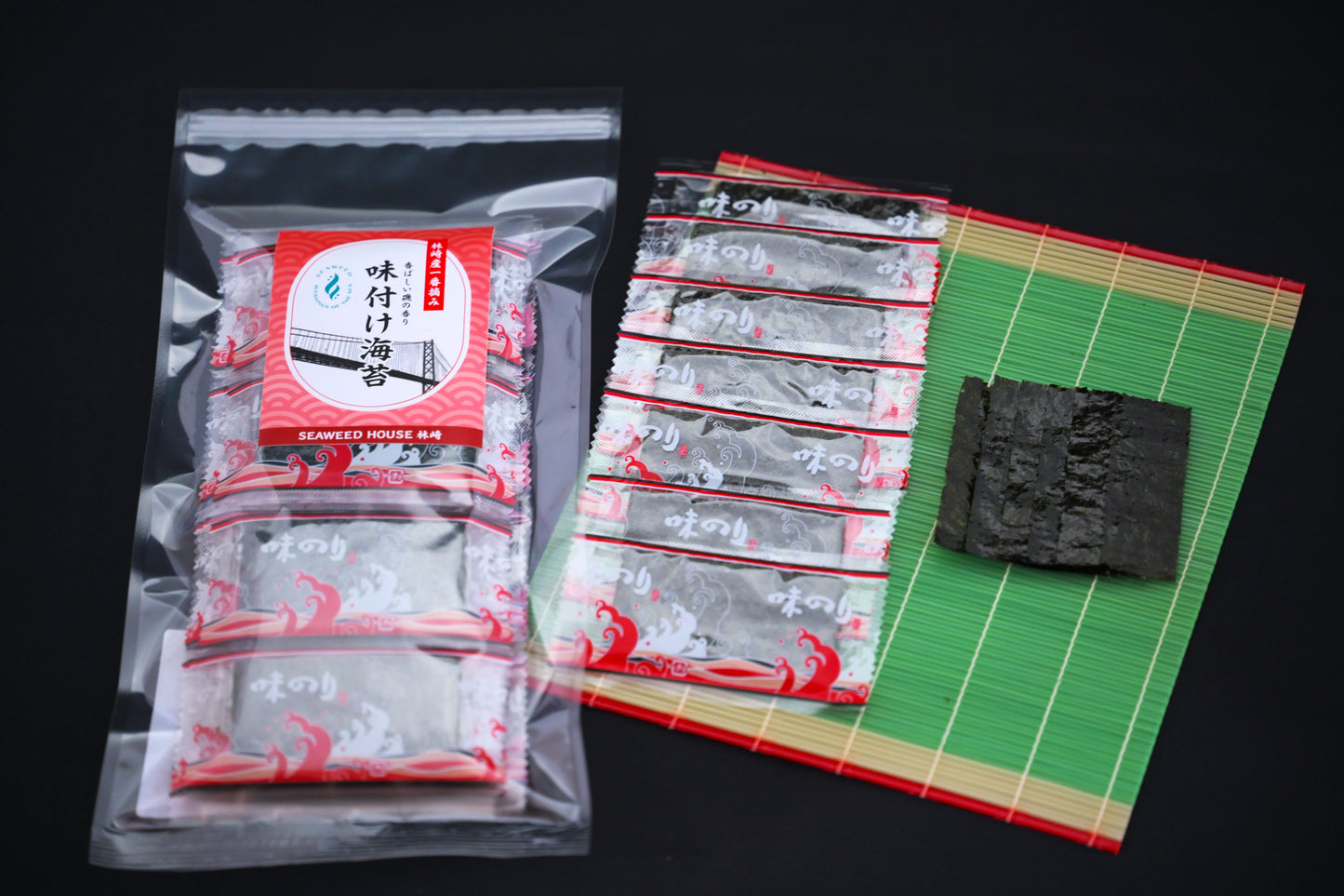 林崎産 味付け海苔 seaweed house